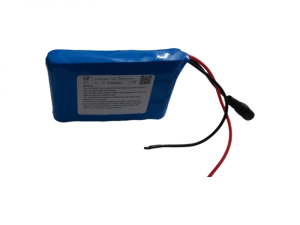11.1V 6000mAh 18650 cylindrical lithium battery