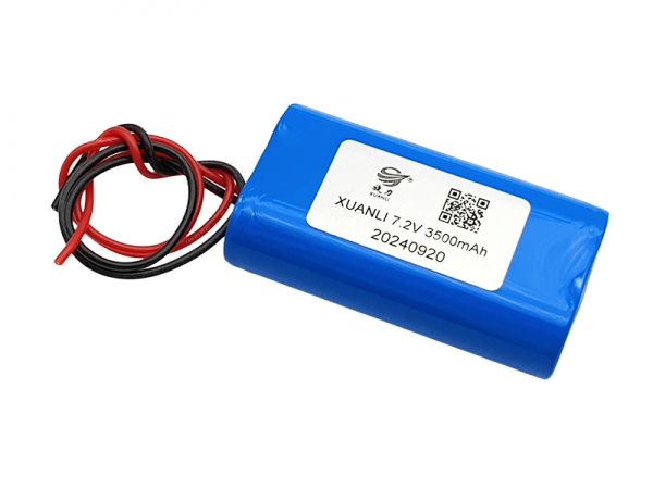 7.2V 3500mAh cylindrical lithium battery |18650